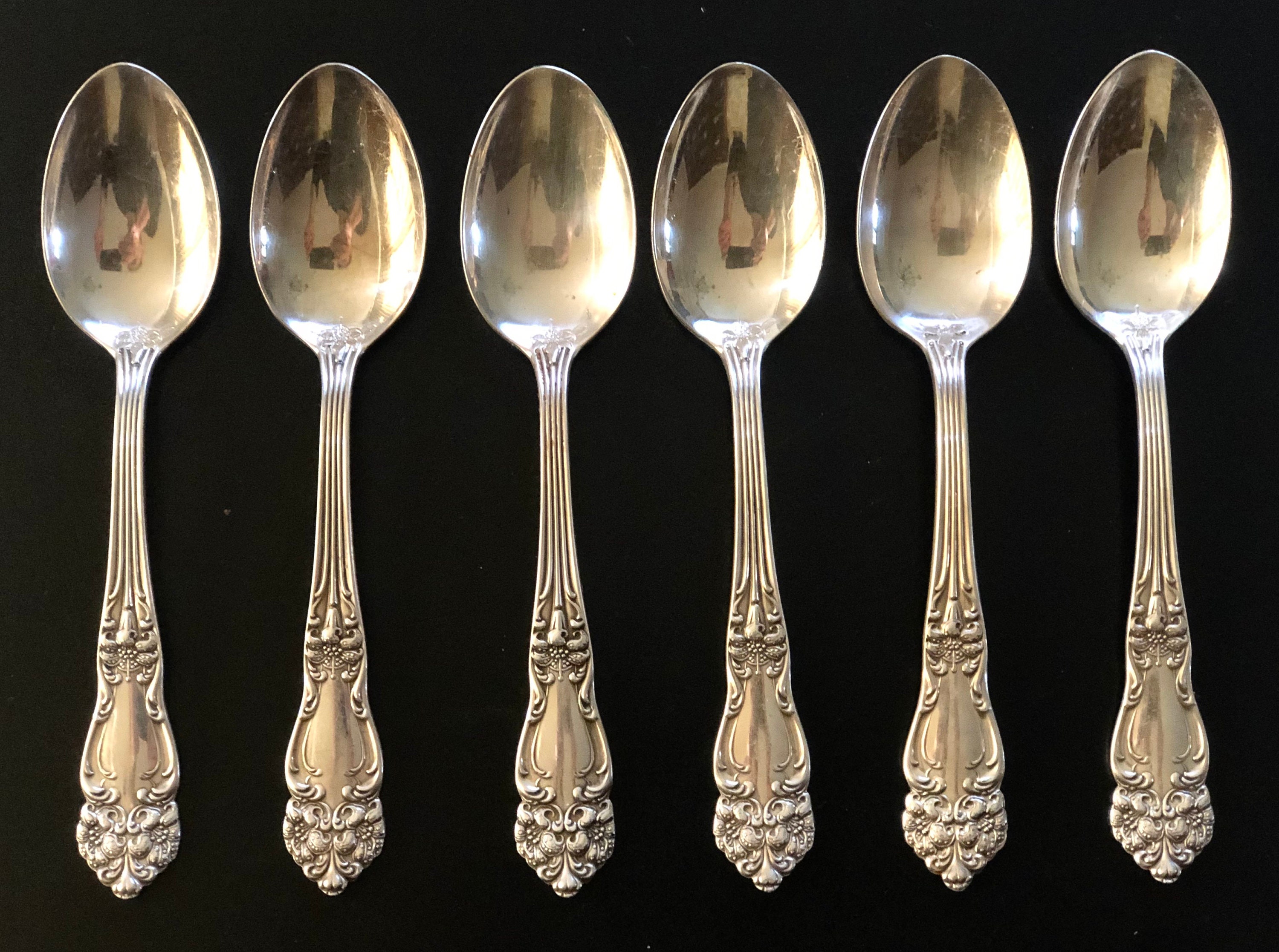 1901 TIGER LILY FESTIVITY Silver Plated Flatware, Reed & Barton