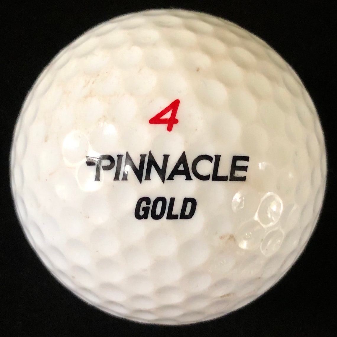 Vintage 1980s Pinnacle Gold 4 Collectible Golf Ball Etsy