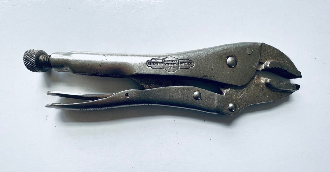 【新品未使用】USA PETERSEN社製 VISE GRIP 7WR VINTAGE PETERSEN DEWITT VISE GRIP 7WR CURVED JAW LOCKING