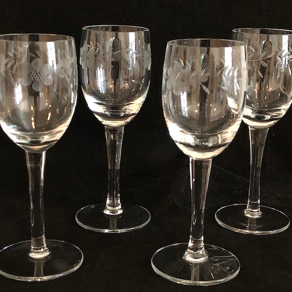 Hungarian Crystal Glasses Etsy