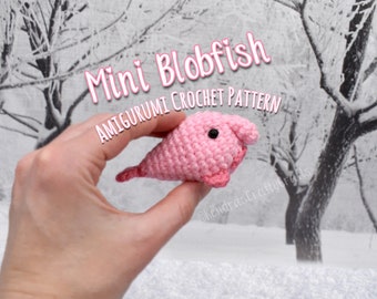 Mini Blobfish Crochet Pattern