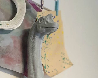 Brachiosaurus Wall Art - Dinosaur Wall Mount- 3D Printed