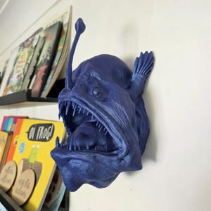 ザトウクジラのウォールアート - 動物アート - 3Dプリント - ホームデコレーション - 壁掛け - 複数のサイズと色をご用意