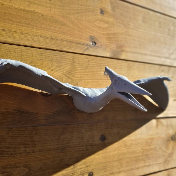 Pterodactyl Head Wall Art - Dinosaur - Wall Mount- 3D Printed - Multiple Colours Available