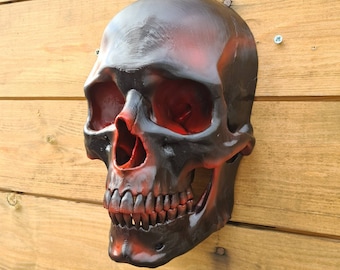 Skull Wall Mount – Gothic Home Decor - Custom  - 3D Printed