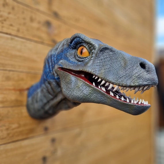 Velociraptor Art - Raptor - Painted and Airbrushed - Dinosaur