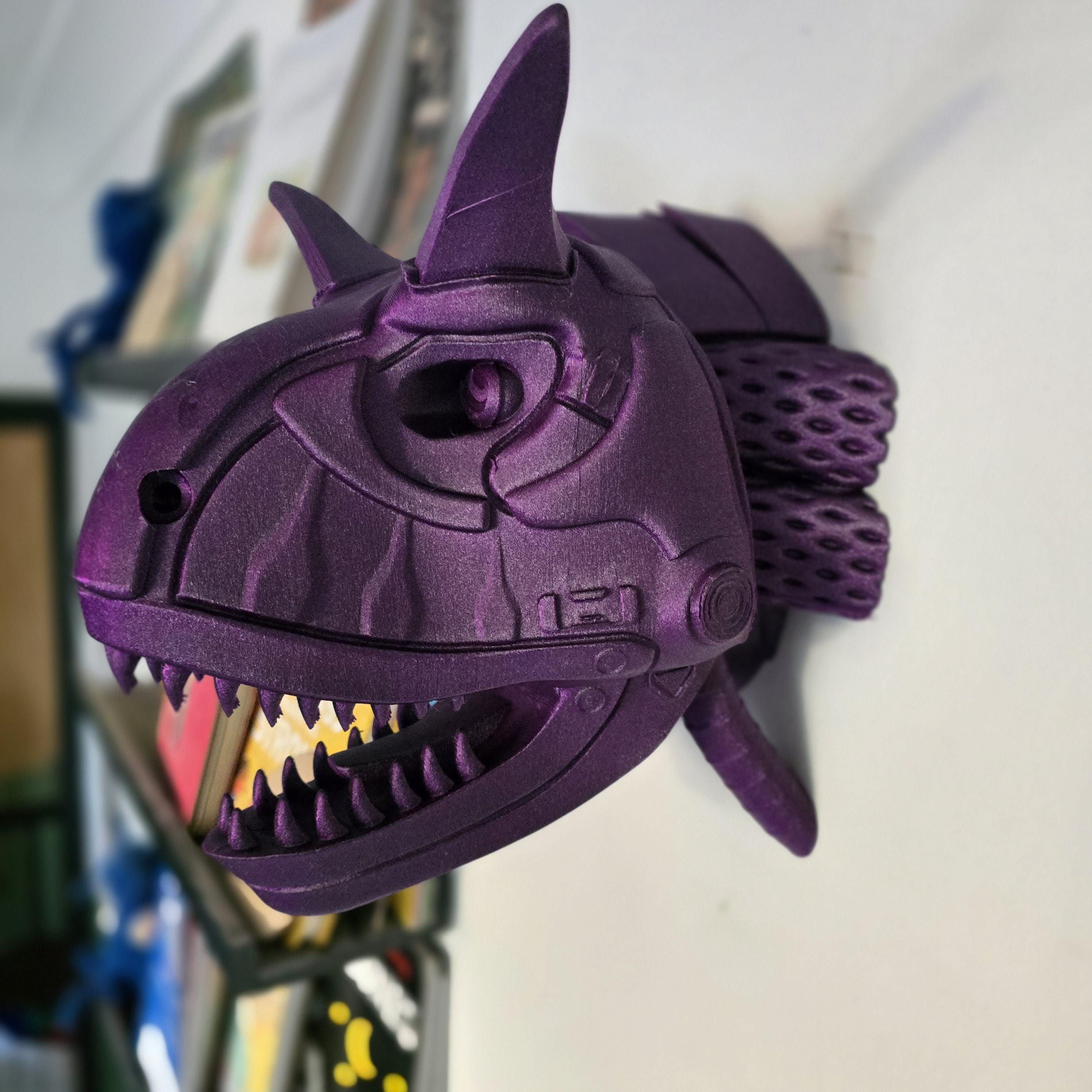 カルノタウルス ロボットメカ ウォールアート - 恐竜 - 壁掛け - 3D 