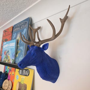 Stag Wall Art - Animal Wall Mount- 3D Printed