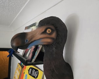 Dodo wall art - hand painted wall decor - 3D printed
