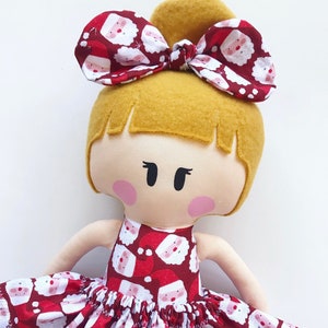 Ballerina Doll Pattern ~ Sew A Doll ~ Doll Sewing Pattern ~ PDF Doll Pattern ~ Easy Sewing Projects ~ DIY Doll ~ Rag Doll Pattern