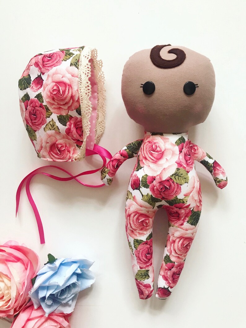 Reversible Baby Doll & Sewing Pattern Cloth Doll Etsy