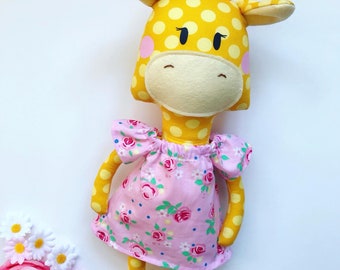 Giraffe Sewing Pattern - Giraffe Doll PDF download - Doll Pattern - Plushie Sewing Pattern ~ Animal Pattern