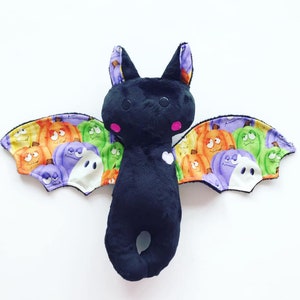 Bat Sewing Pattern - Halloween Sewing Pattern - Halloween Craft - Bat Doll Sewing Project - Plush Doll Pattern - PDF Sewing Pattern