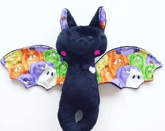 Bat Sewing Pattern - Halloween Sewing Pattern - Halloween Craft - Bat Doll Sewing Project - Plush Doll Pattern - PDF Sewing Pattern