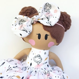 Cloth Doll Sewing Pattern ~ Rag Doll Sewing Download Pattern ~ Doll Making ~ Ballerina Doll Pattern