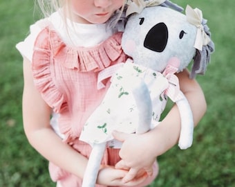 Koala Sewing Pattern - Koala Doll PDF download - Doll Pattern - Animal Easy Sewing Pattern - Creative Sewing