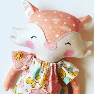 Fox Doll Sewing Pattern