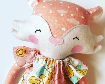 Fox Doll Sewing Pattern