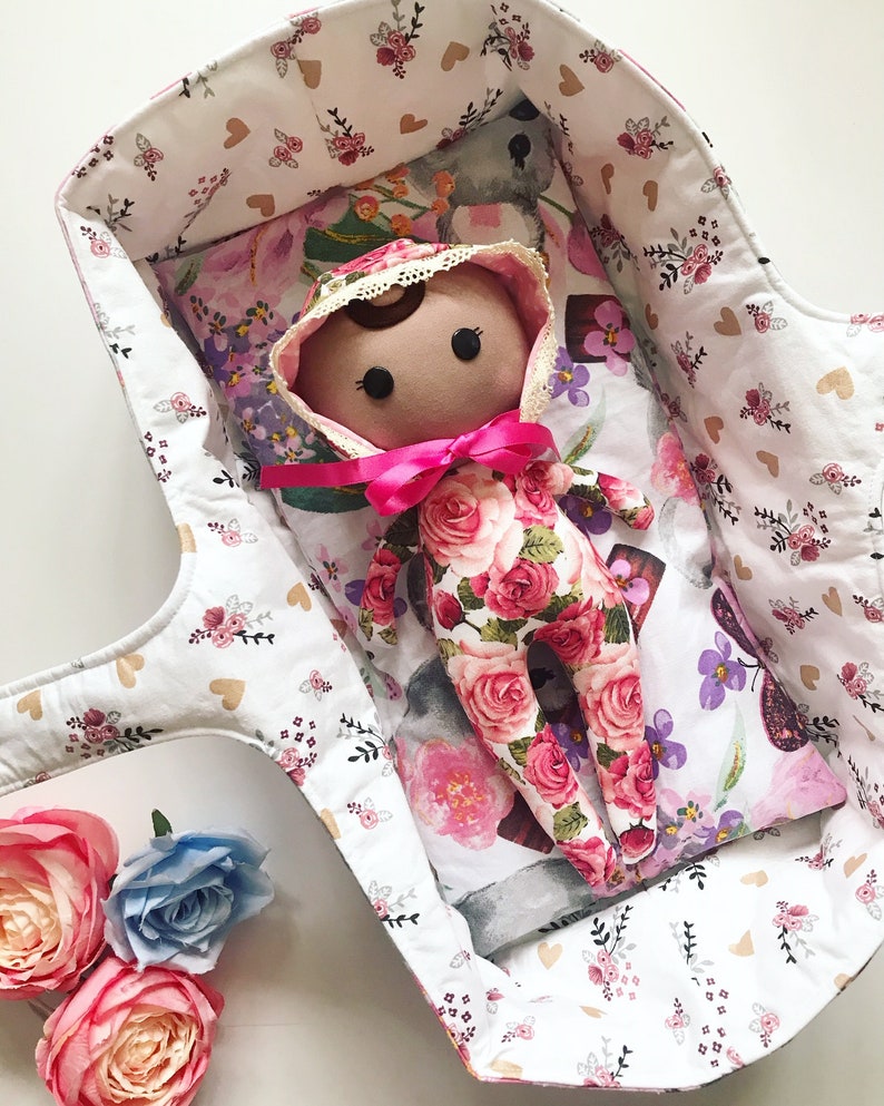 Reversible Baby Doll & Sewing Pattern Cloth Doll Etsy