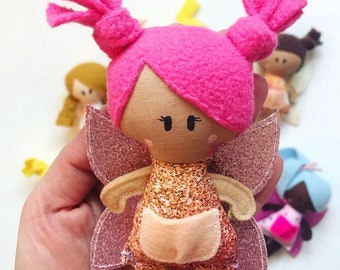 Tooth Fairy Doll Sewing PDF Pattern ~ Fairy Doll PDF Pattern ~ Toothfairy Sewing Pattern ~ Tiny Doll Pattern