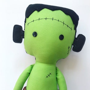 Frankenstein Doll Sewing Pattern - Monster PDF download - Halloween Doll - Halloween Sewing Pattern - Halloween Sewing Project