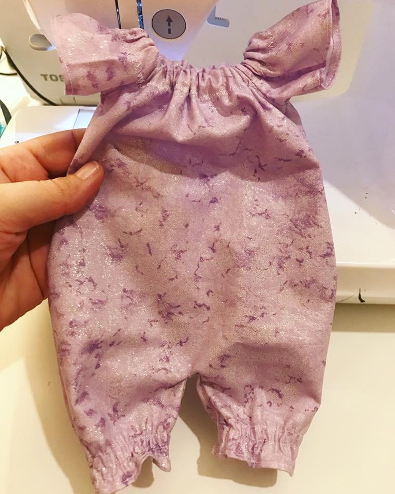 Doll Romper Sewing Pattern Etsy UK