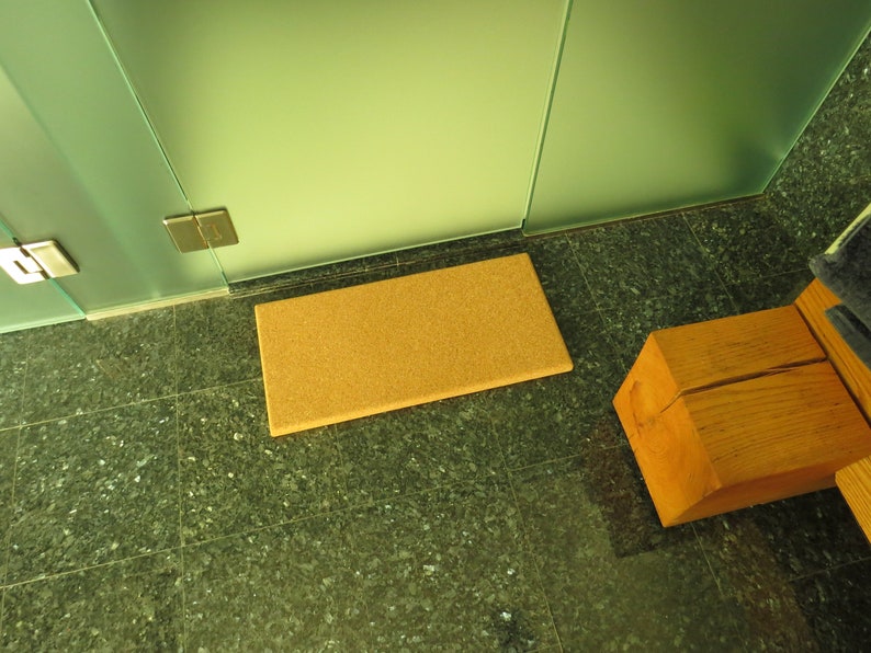 Cork Bath Mat Etsy
