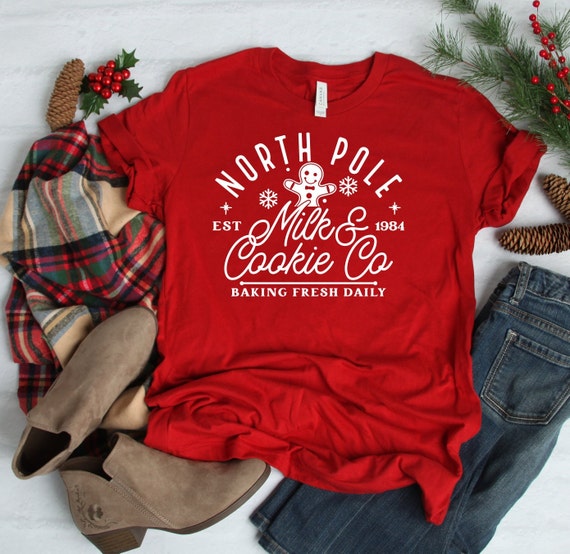 North Pole Cookie Co | Christmas Shirt | Cute Christmas Shirt | Christmas T-Shirt | Christmas Tee