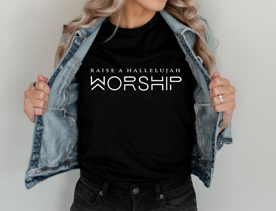 Raise a hallelujah shirt |  Christian Apparel | Religious Tee| Women's Grateful Shirt|  Unisex Sized | Christian Shirts
