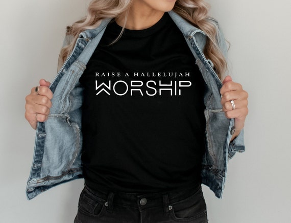 Raise a hallelujah shirt |  Christian Apparel | Religious Tee| Women's Grateful Shirt|  Unisex Sized | Christian Shirts