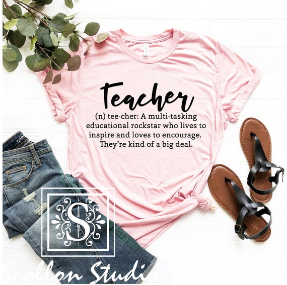 Teacher Shirt, Shirt for Teacher, Teacher Definition Shirt, Definition Tee, Teacher Appreciation,Unisex Jersey Short Sleeve T, Shirt