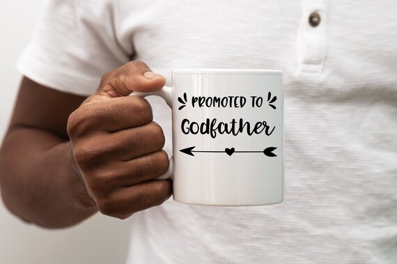 Godfather Gift, Godparent Gift, Coffee Cup, Will You Be My Godfather , Baptism Gift, For The Godfather , Godparents
