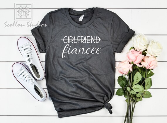 Girlfriend Fiancée, Future Mrs shirt, future mrs, engagement shirt, soon to be mrs, future mrs gift, engaged shirt, gift for bride