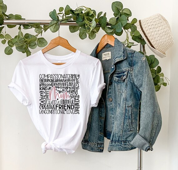 Mom Shirt| Subway Art | Blessed Mom Shirt | Unisex Sized |  Shirts for Moms | Free shipping