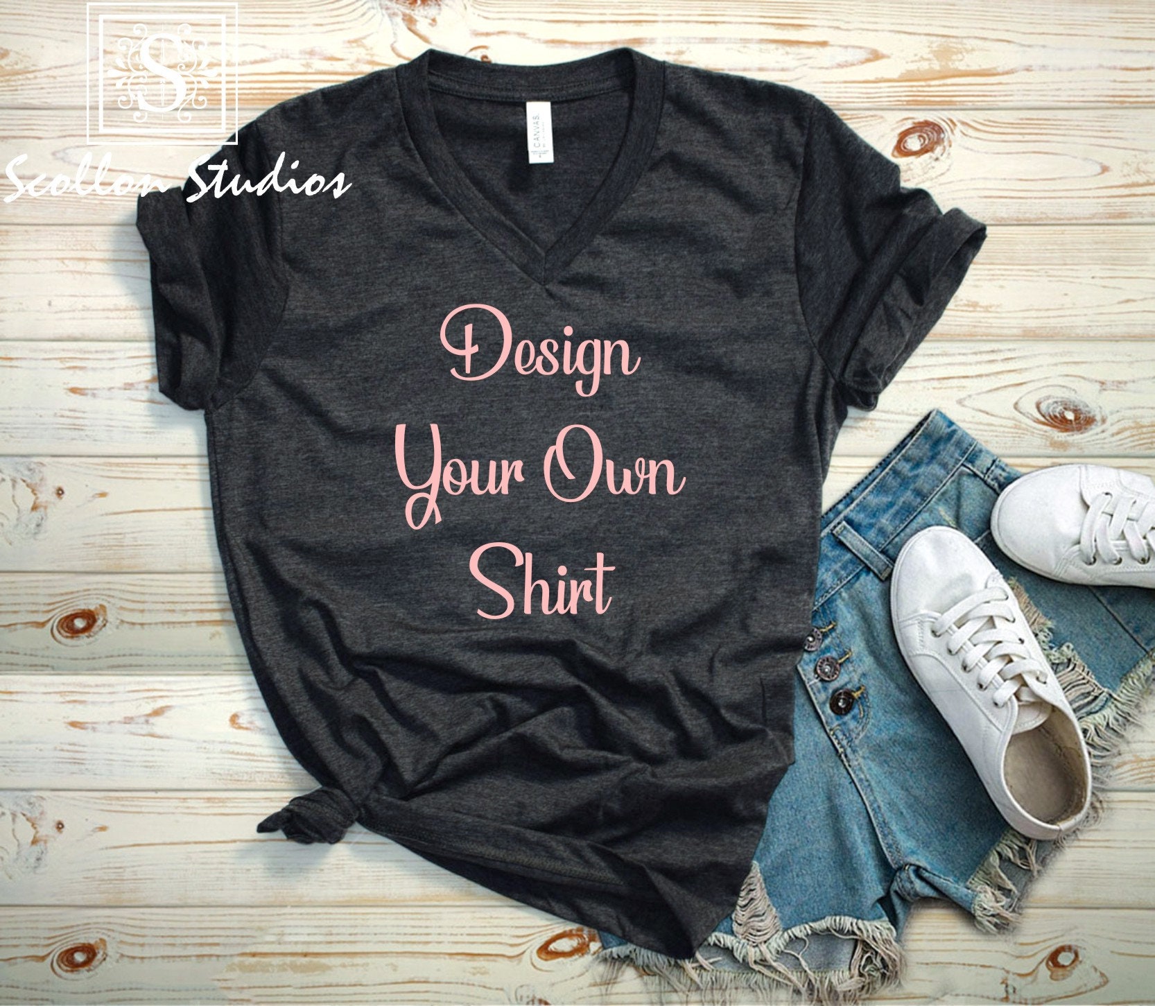 design your own shirt bella canvas