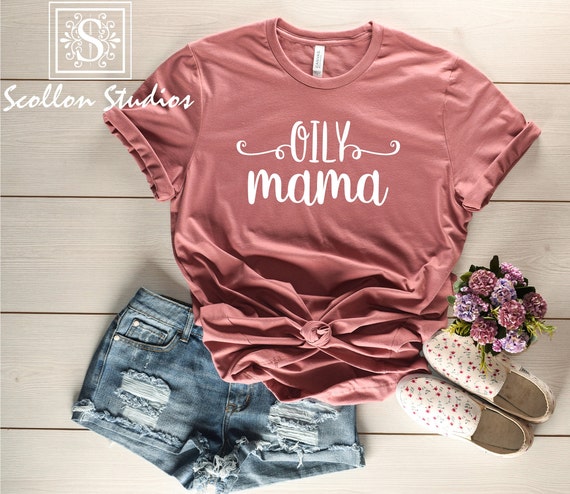 Oily Mama , Essential Oil Shirt , Oil Mama , Essential Oils , Oil Shirt ,Natural Remedies ,For Mom, Unisex Jersey Short,Sleeve T,shirt,Tee