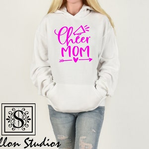 Cheer Mom Hoodie , Cheer Shirt , Cute Cheer Mom Shirt,Cheer Mom ,Unisex Jersey Short Sleeve T,Shirt , Mom Shirt ,Sports Mom Tee