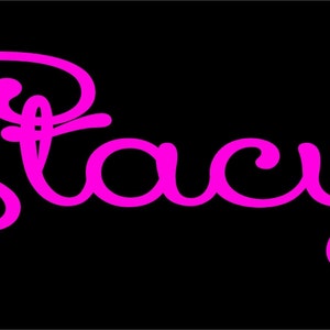 Personalized Car Tag, Your name,Mirrored Acrylic License Plate ,Thick, High Quality and Amazing Shine. Fits Standard Car,Truck.