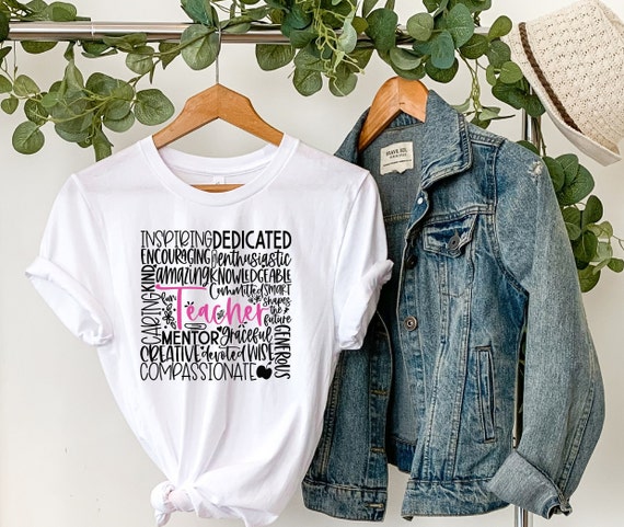Teacher Shirt | Teaching Shirt | Subway Art | Cute Shirt for Teachers | Teacher Gifts | Teacher | Unisex Sized