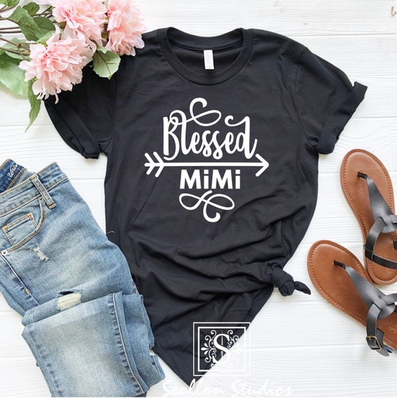 Blessed To Be Called MiMi , Unisex Jersey Short Sleeve T, Shirt ,Blessed MiMi Shirt , Grandma T,Shirt , Grandmother Shirt