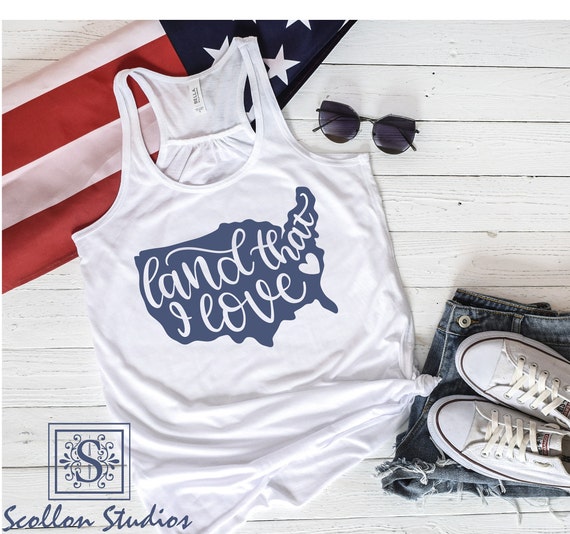 Land that I love shirt, Unisex Jersey Short Sleeve T, Shirt , 4th of July tshirt , America T,Shirt