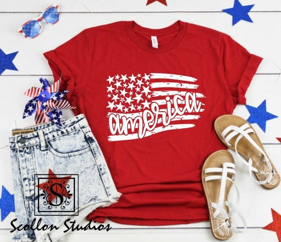 America Shirt,  America T,Shirt , 4th of July Tee,  Unisex Sized, patriotic shirt, Memorial day, USA T,shirt,