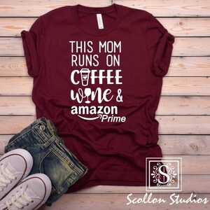This Mom Runs On Coffee Target Funny Mother's Day T-Shirt This Mom Runs On Coffee Target Funny Mother's Day T-Shirt