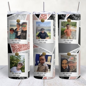 Photo Tumbler | 20 oz Tumbler | Monogram Tumbler | Personalized Tumbler | Mother&#39;s Day | Gift for mom