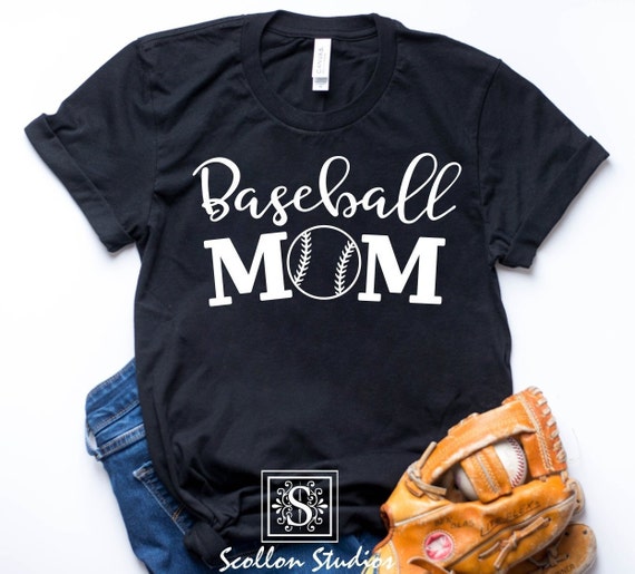 Baseball Mom Shirt, Baseball T,Shirt, Baseball shirt, custom baseball shirt, baseball top, softball shirt