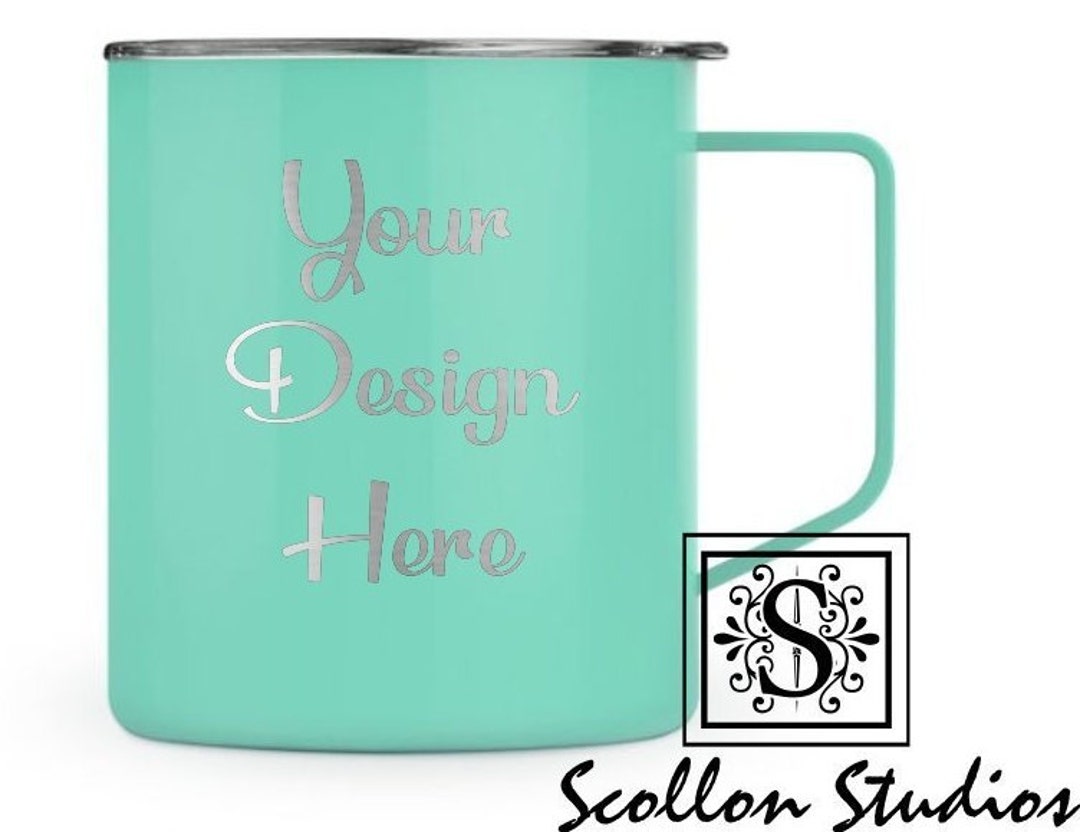 Coffee Mug, Engraved Stainless Steel Coffee Mug With Lid, Custom Cup, Personalized Stainless Cup