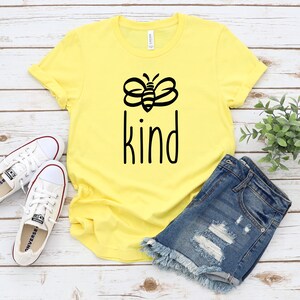 Bee Kind T-Shirt, Inspirational Unisex Tee