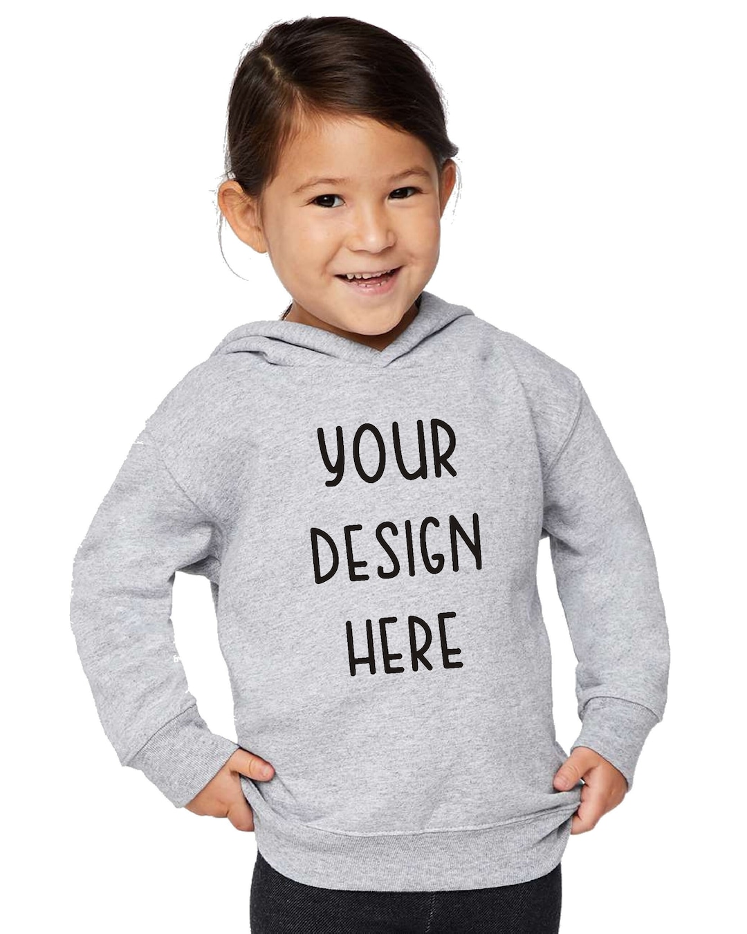 Design Your Own Hoodie, Toddler Pullover Fleece Hoodie, Custom Hoodie
