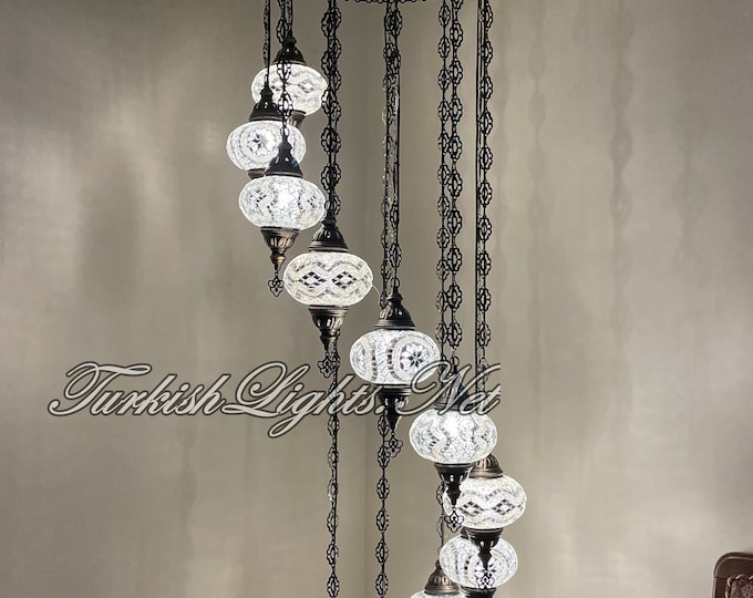 11(L) Globe Turkish Lamp Morocco Lamp Turkish Chandelier Mosaic Lamp Ceiling Lantern  Pendant Light Fixture  Chandelier H11-33 FREE SHIPPING