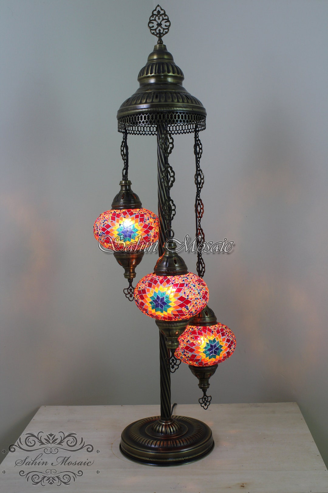 3 ball on sale floor lamp